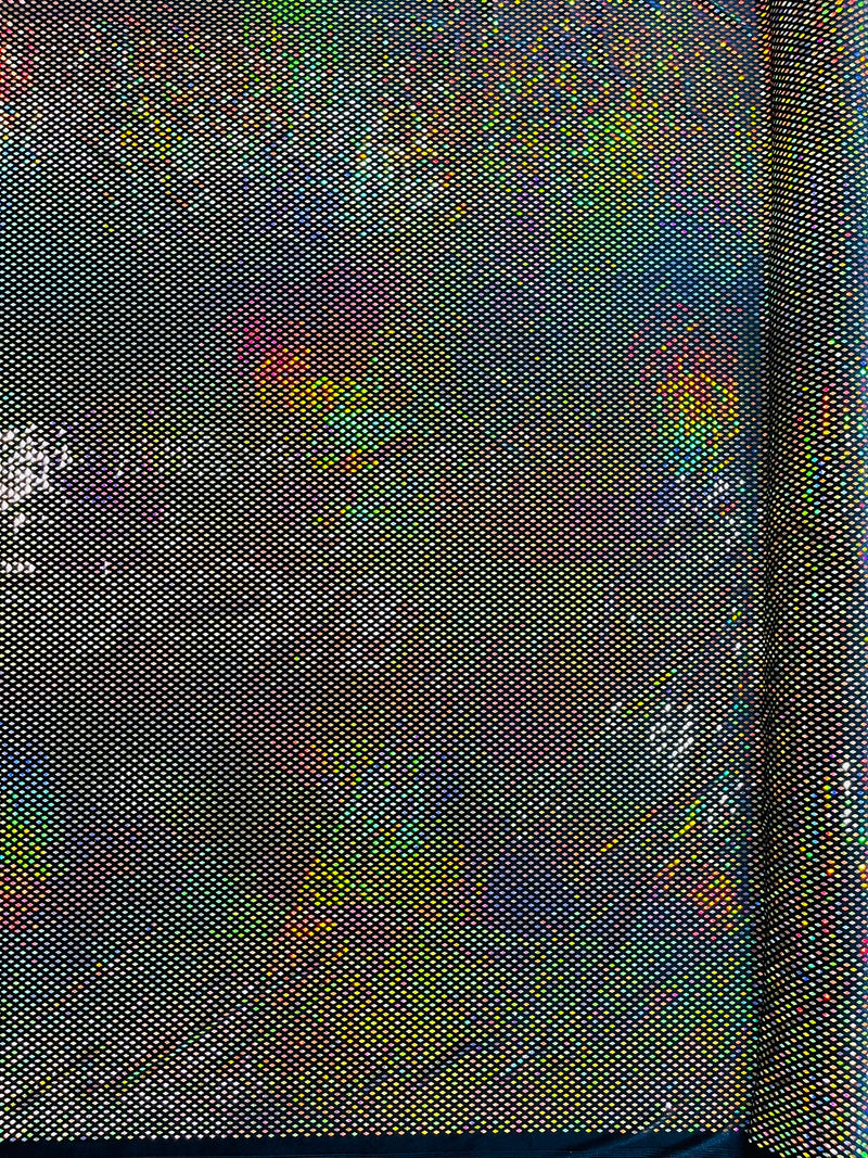 Geometric Foil Velvet Stretch, by The Yard.