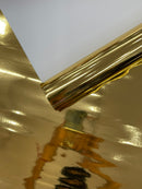 Chrome Mirror Reflective Vinyl/Crafting Apparel Upholstery Vinyl Fabric 54" Wide