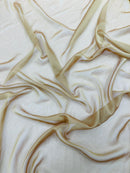 Chiffon Two Tone Sheer Fabric, by The Yard.