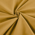 Gold Solid Poly Cotton Fabric - Sold By The Yard 58"/60" Width DIY Clothing Accessories Table Runner.