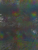 Geometric Foil Velvet Stretch, by The Yard.