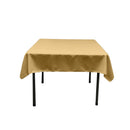 54"x54" SQUARE POLY POPLIN TABLECLOTH
