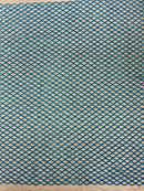 Luxury Diamond Design Mini Glitz Sequins On A Mesh Fabric