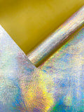 Crush Chrome Mirror Shiny Vinyl 54" Wide, Upholstery Crafting Accessories Applications.