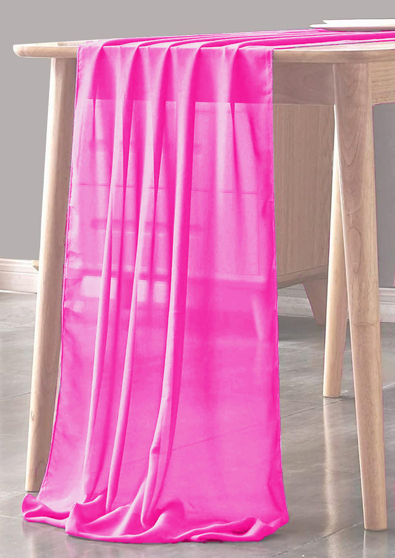 CHIFFON SHEER TABLE RUNNER (29" inches x 180" inches)