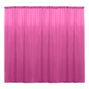 Backdrop Drape Curtain 10 Feet Wide x 6 Feet High, Polyester Poplin SEAMLESS 1 Panel.
