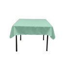 36"x36" SQUARE POLY POPLIN TABLECLOTH