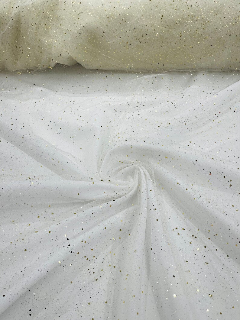 SPARKLE TULLE GLITTER SEQUIN (by the yard)