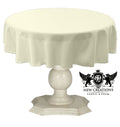 TABLECLOTH DULL BRIDAL SATIN (36" Round)