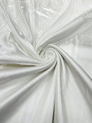 LIQUID SHINY BLIDAL SATIN FABRIC (by the yard)