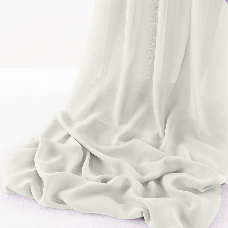 WOOL DOBBY CHIFFON SHEER RUNNER (18" wide x 144" Long)