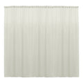 Backdrop Drape Curtain 10 Feet Wide x 8 Feet High, Polyester Poplin SEAMLESS 1 Panel.