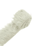 Long Pail Soft Faux Fur Fabric STRIP.