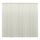 Backdrop Drape Curtain 10 Feet Wide x 15 Feet High, Polyester Poplin SEAMLESS 1 Panel.