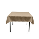 36"x36" SQUARE POLY POPLIN TABLECLOTH