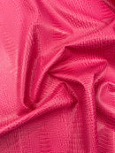 Crocodile Marine Vinyl 2 tone Upholstery, Crocodile Skin Texture Faux Leather PVC Vinyl, 54" Wide.