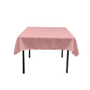 36"x36" SQUARE POLY POPLIN TABLECLOTH