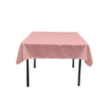 42" Square Polyester Poplin Tablecloth / Overlay/ Party Supply.