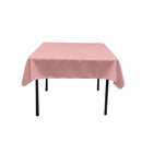51"x51" SQUARE POLY POPLIN TABLECLOTH