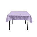 54"x54" SQUARE POLY POPLIN TABLECLOTH