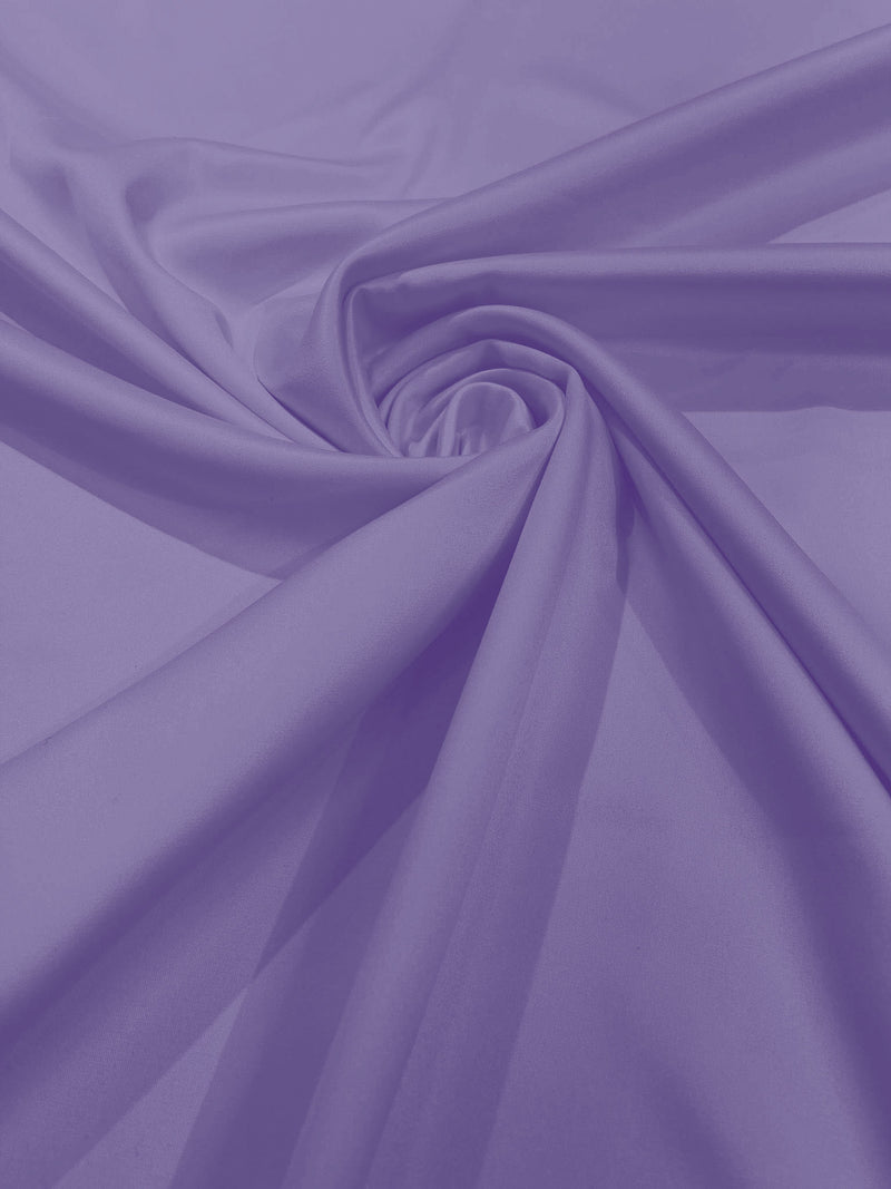 Lavender Matte Lamour Satin Duchess Fabric Bridesmaid Dress 58" Wide/Sold By The Yard