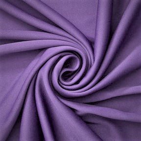 Purple Cotton Interlock Fabric