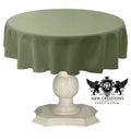 TABLECLOTH DULL BRIDAL SATIN (36" Round)