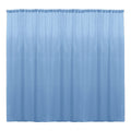 Backdrop Drape Curtain 10 Feet Wide x 15 Feet High, Polyester Poplin SEAMLESS 1 Panel.