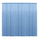 Backdrop Drape Curtain 10 Feet Wide x 9 Feet High, Polyester Poplin SEAMLESS 1 Panel.