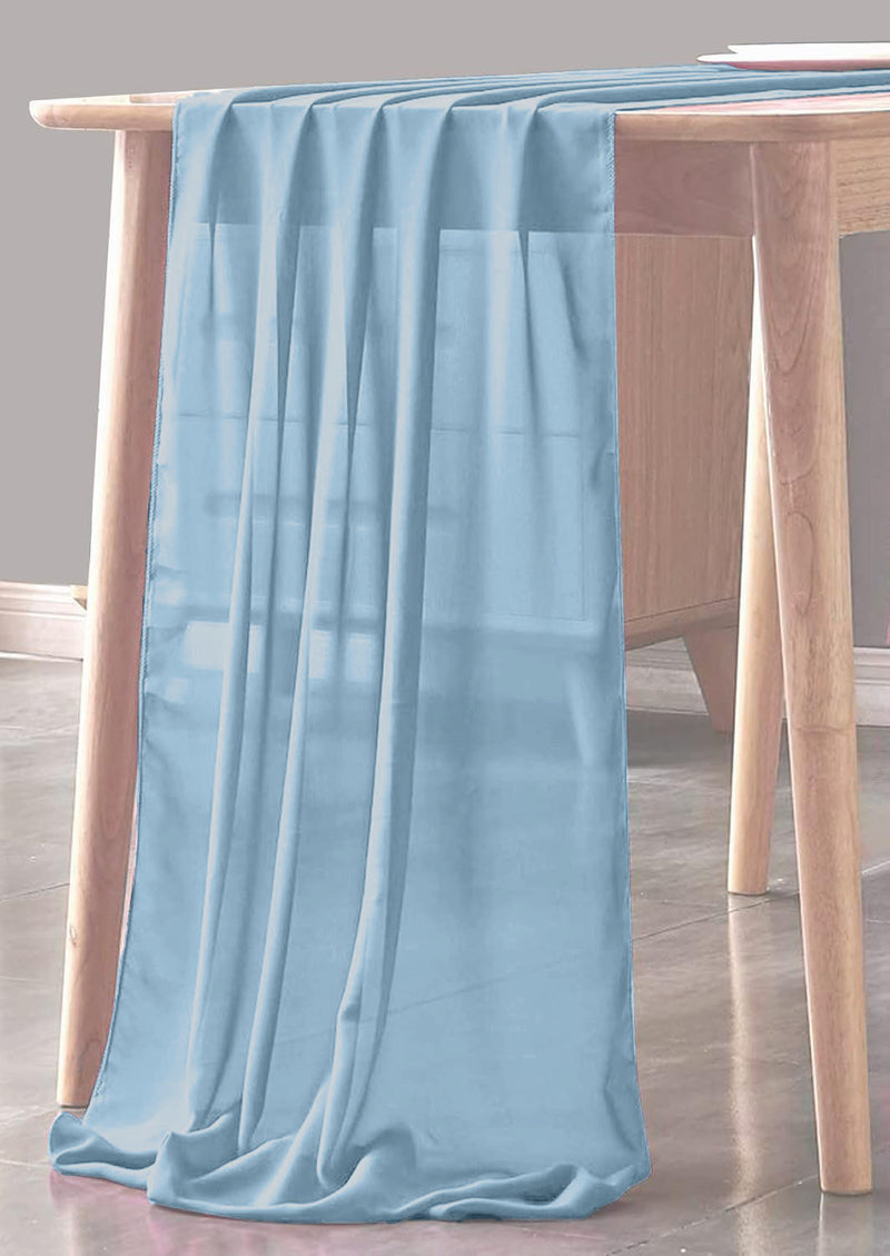 CHIFFON SHEER TABLE RUNNER (14" inches x 120" inches)