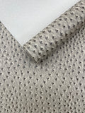 Classic Ostrich Upholstery Vinyl Fabric / Faux Leather Accessories Crafting Apparel Upholstery Vinyl Fabric 54" Wide.