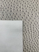 Classic Ostrich Upholstery Vinyl Fabric / Faux Leather Accessories Crafting Apparel Upholstery Vinyl Fabric 54" Wide.