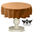 TABLECLOTH DULL BRIDAL SATIN  (45" Round)