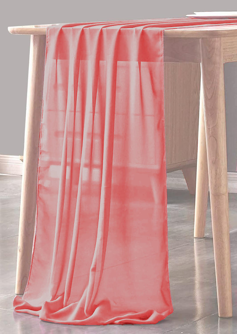 CHIFFON SHEER TABLE RUNNER (14" inches x 120" inches)