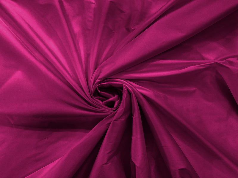Light Magenta - 100% Polyester Imitation Silk Taffeta Fabric 55" Wide/Costume/Dress/Cosplay/Wedding.
