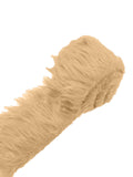 Long Pail Soft Faux Fur Fabric STRIP.