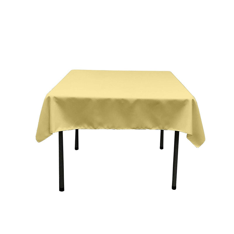 48"x48"SQUARE POLY POPLIN TABLECLOTH