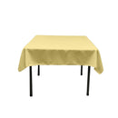 36"x36" SQUARE POLY POPLIN TABLECLOTH