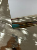 Chrome Mirror Reflective Vinyl/Crafting Apparel Upholstery Vinyl Fabric 54" Wide