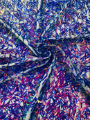 SWORD SEQUIN MESH FABRIC (By The Yard)