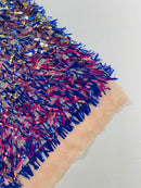 SWORD SEQUIN MESH FABRIC (By The Yard)