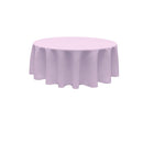 72" ROUND POLY POPLIN SEAMLESS TABLECLOTH