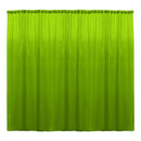 Backdrop Drape Curtain 10 Feet Wide x 9 Feet High, Polyester Poplin SEAMLESS 1 Panel.