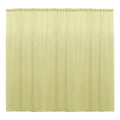 Backdrop Drape Curtain 10 Feet Wide x 8 Feet High, Polyester Poplin SEAMLESS 1 Panel.