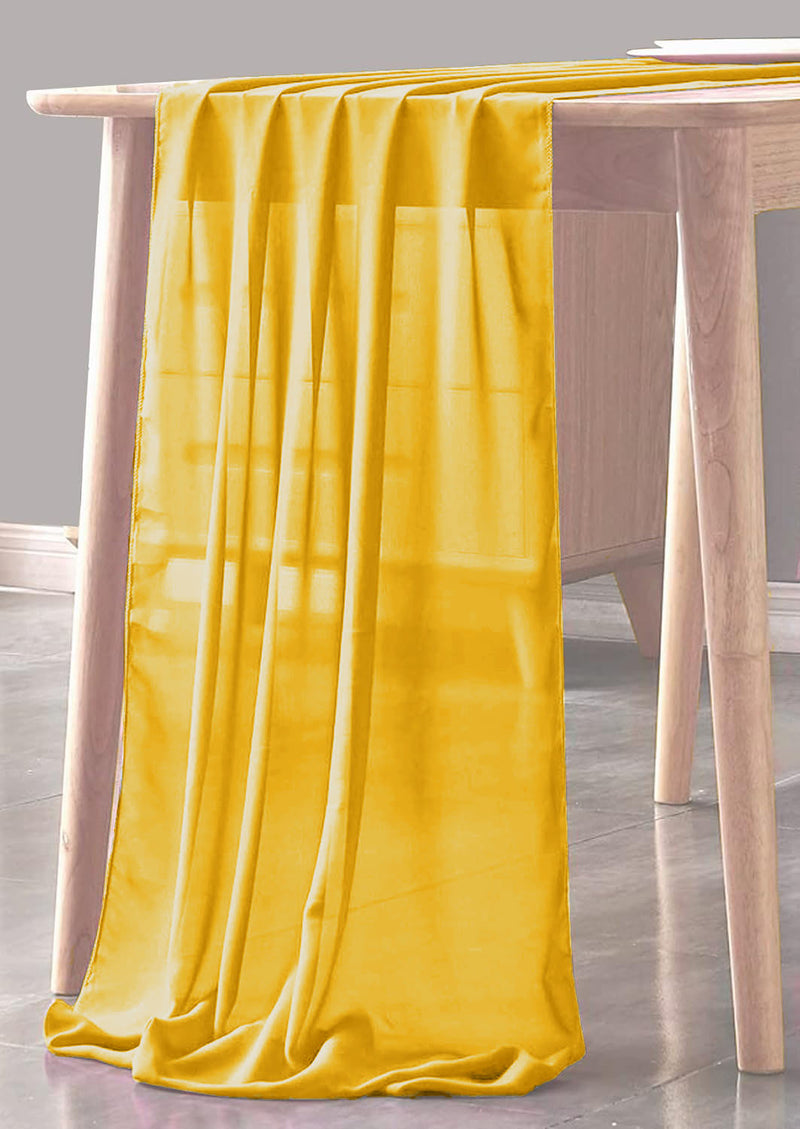 CHIFFON SHEER TABLE RUNNER (29" inches x 120" inches)