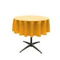 45" ROUND POLY POPLIN SEAMLESS TABLECLOTH