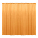 Backdrop Drape Curtain 10 Feet Wide x 10 Feet High, Polyester Poplin SEAMLESS 1 Panel.