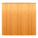 Backdrop Drape Curtain 10 Feet Wide x 15 Feet High, Polyester Poplin SEAMLESS 1 Panel.