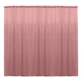 Backdrop Drape Curtain 10 Feet Wide x 8 Feet High, Polyester Poplin SEAMLESS 1 Panel.