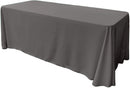 86" X 108" Rectangular Seamless Polyester Poplin Tablecloth, for Party/Wedding Tablecloth